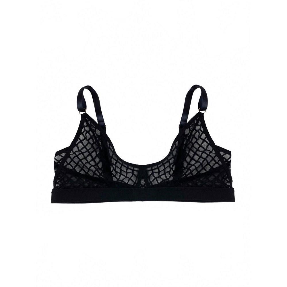 NEW TITOV women's julien bralette in black